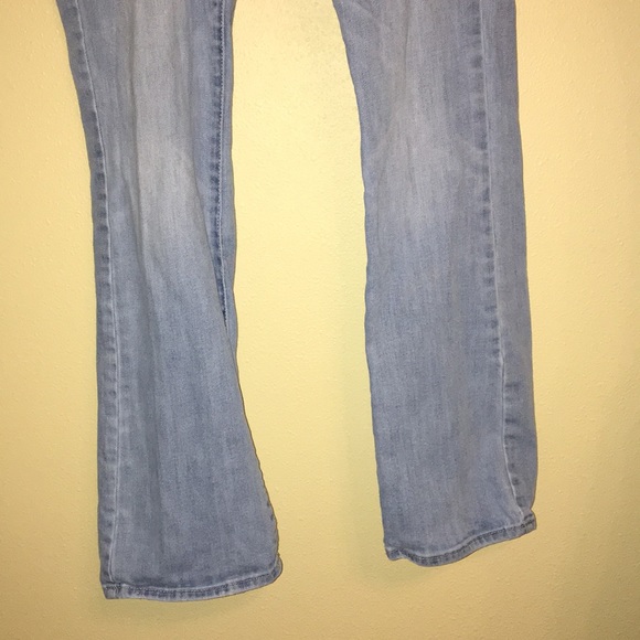 Light Wash American Eagle Jeans Size 4 Reg - Picture 3 of 3